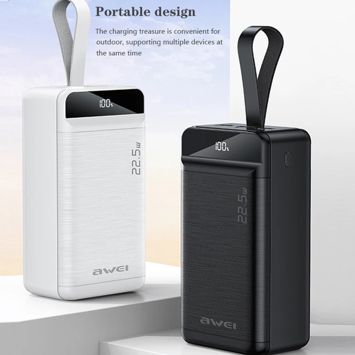 Awei P142K 50000mAh 22.5W Power bank Fast Charging With LED Digital Display